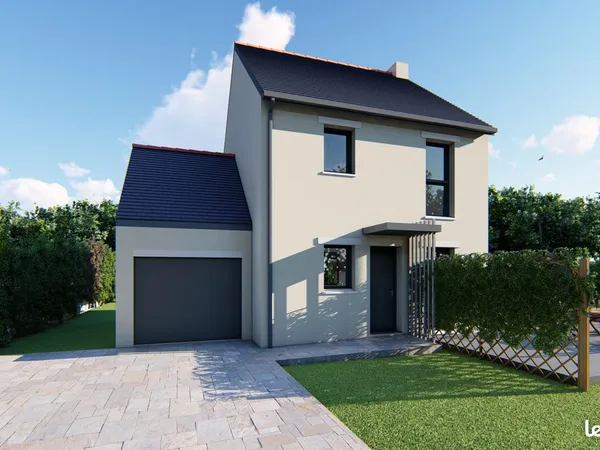 PARTHENAY DE BRETAGNE - Maison contemporaine - 3 chambres - 75.32 m²