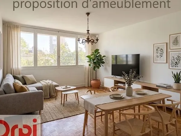 Appartement 3 pièces 61 m²