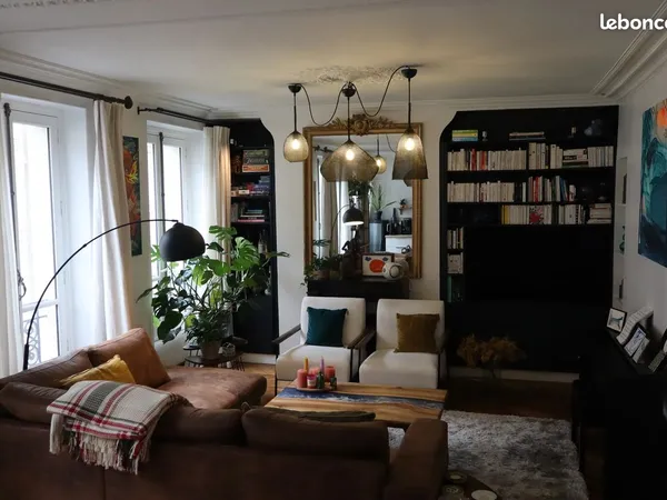 Paris 9e Nouvelle Athènes - 3 pièces meublé 68 m² - 2 chambres