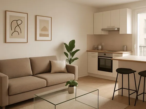 Appartement 2 pièces 40 m²