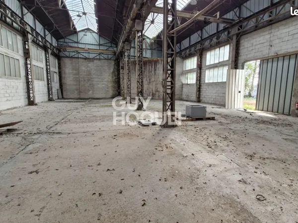 Entrepôt 1231 m² SOISSONS