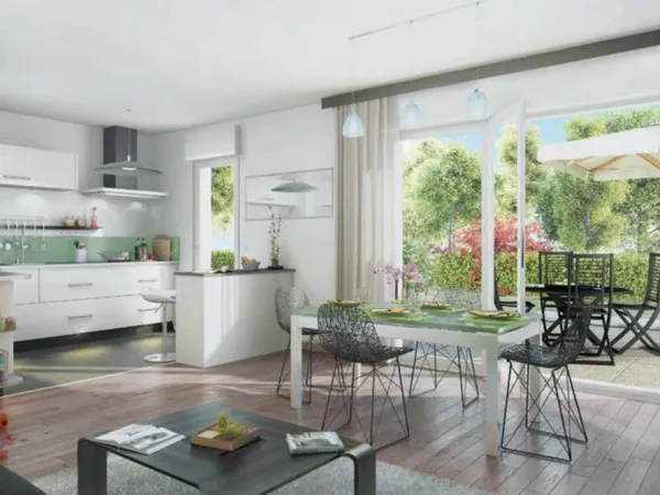 3 PIÈCES de 62m² orienté Sud/Est