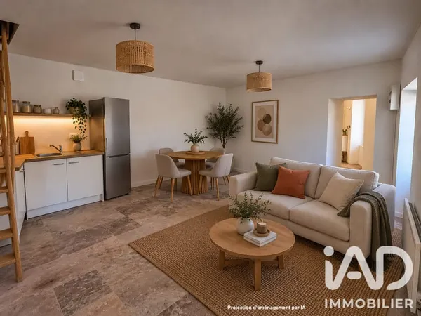 Maison 2 pièces 33 m²