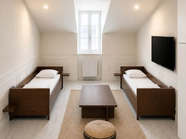 T2 de 50 m² en colocation - Immeuble étudiant au coeur de La Rochelle