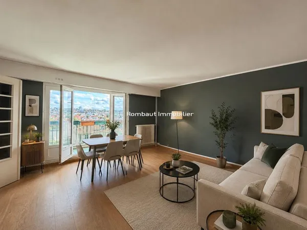 Appartement 3 pièces avec balcon
