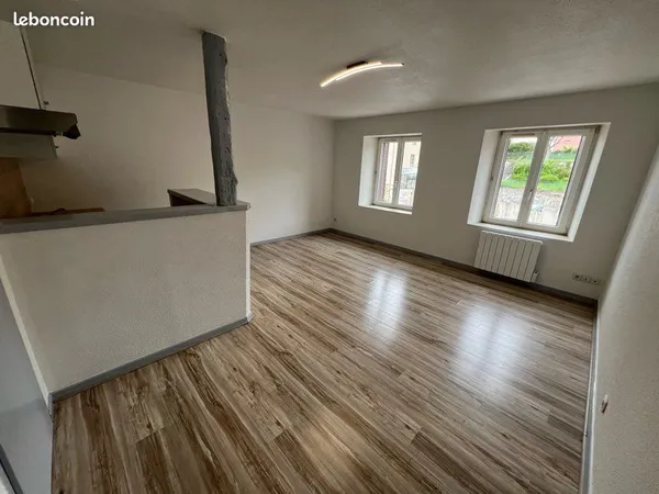 Appartement T2 41m2 refait à neuf avec parking privatif - proche frontière Suisse