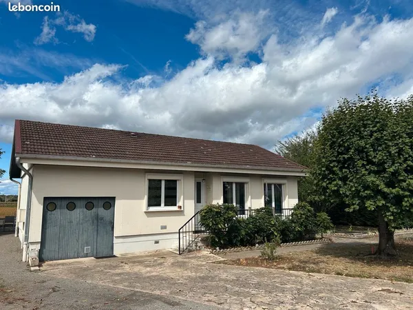 Maison 65m2 - DPE C - Terrain 1 000m2 - Aucun travaux