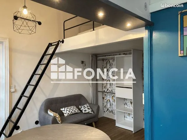 Studio 1 pièce 16 m²