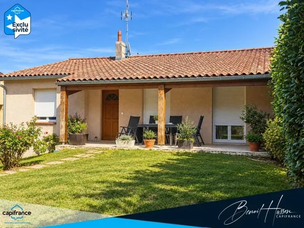 Maison de plain-pied 5 pièces 94 m²