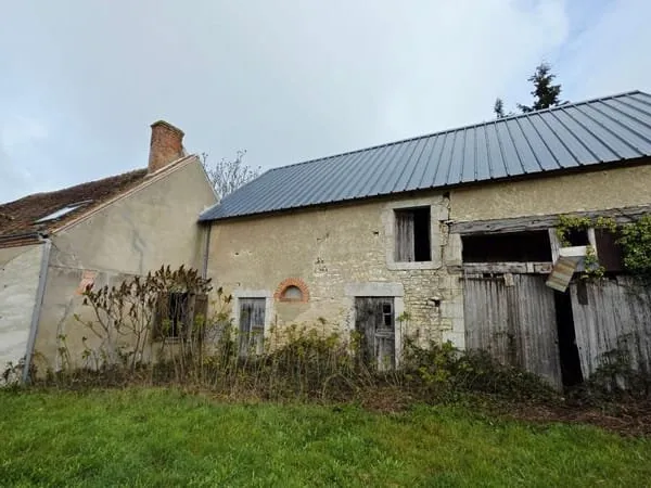 MAISON CORP DE FERME 8 PIECES GRANGE HANGAR