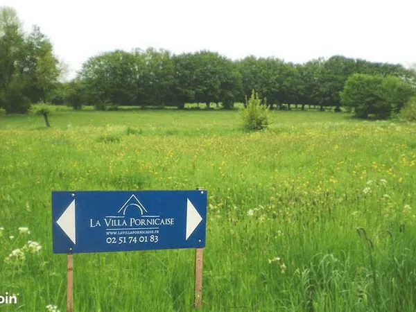 Terrain 808 m² Pornic