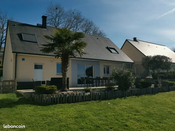 Maison 127,5 m² - DPE A - Cocon éco-énergétique et familial à Fay (72550)