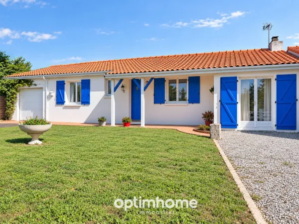 MAISON PLAIN-PIED 111 M² | SAINT-LÉGER-LES-VIGNES | 4 CHAMBRES | TERRAIN 1 538 M² | GARAGE 40 M²