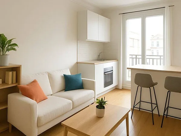 Appartement 2 pièces 43 m²