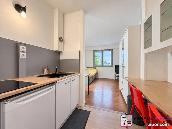 Appartement 1 pièce 19 m²