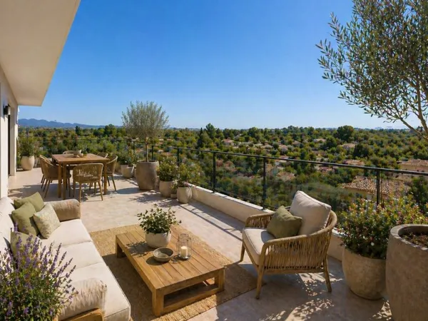 Roof-Top T3 exposé sud avec grande terrasse sans vis à vis