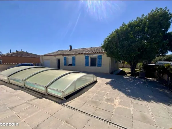 Maison plein pied 4 chambres