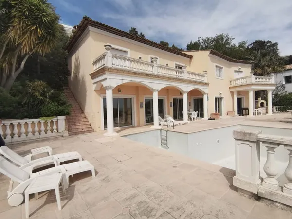 Mandelieu La Napoule Vue Mer Villa 5 Pieces 308M2 Terrain 1500 Piscine Garage Ascenseur Climatisatio