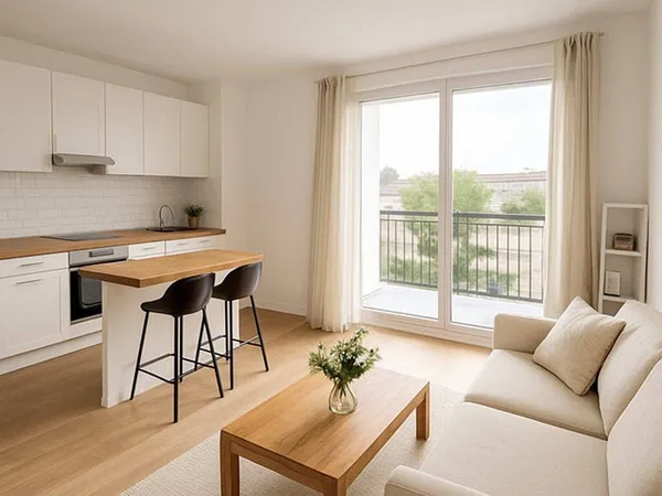 Appartement 2 pièces 38 m²