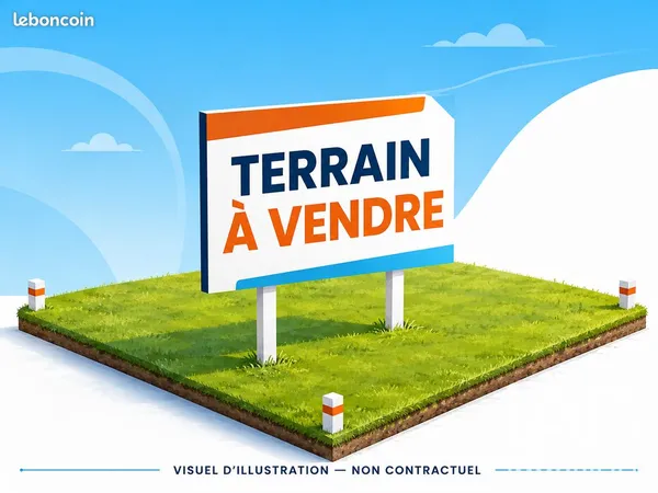 Terrain 689 m² Saint-Hilaire-le-Grand