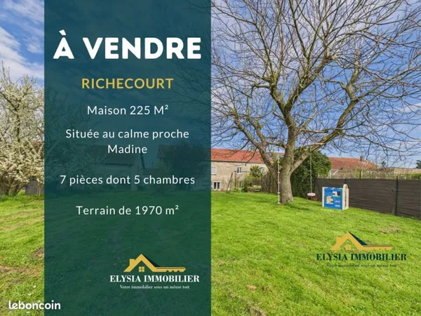 Maison 7 pièces 225 m²