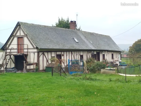 Maison Normande à restaurer sans vis à vis