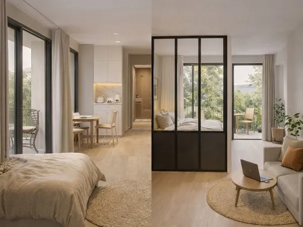 Vends appartement transformable en 2 pièces - 28m²