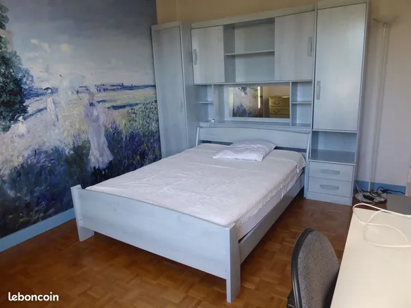 Colocation 2 chambres logement meublé quartier Cernay