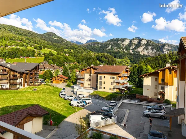 T2 40,16 m² - 6 couchages - Grand balcon & vue montagnes - Saint-Jean-de-Sixt