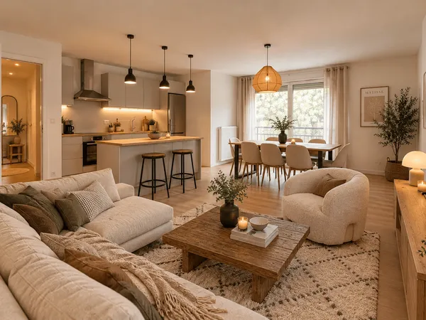 Appartement 2 pièces 46 m²