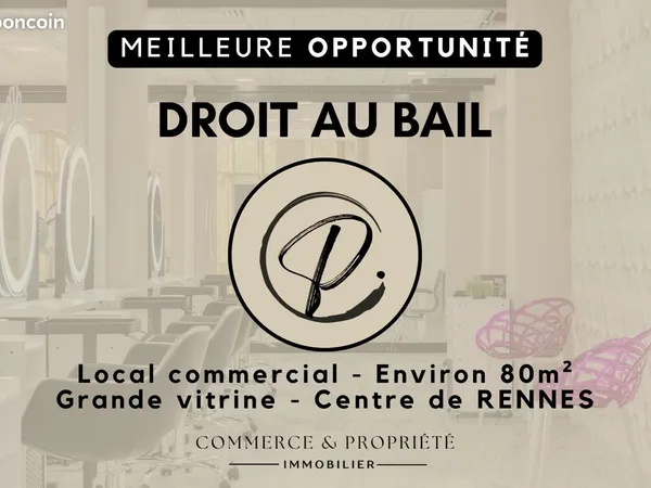 Local 80 m² Rennes