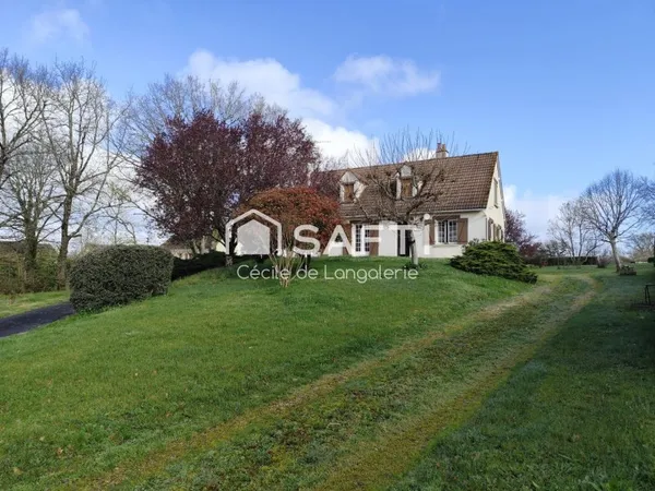 BELLE MAISON SUR SOUS-SOL AVEC TERRAIN ARBORE