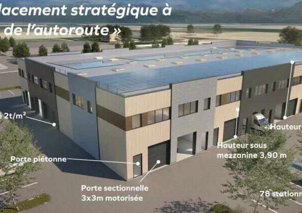 Local d'activité 3312 m²