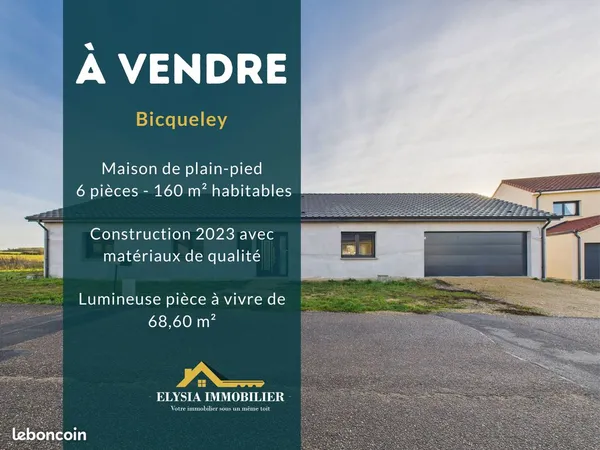 Maison 6 pièces 160 m²