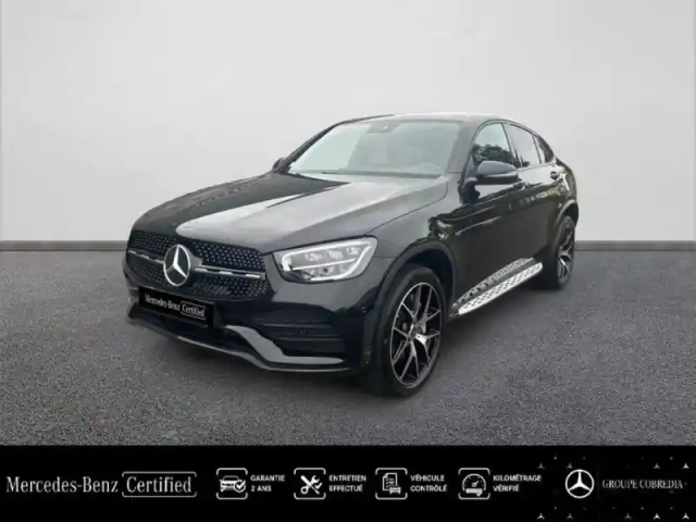 Mercedes Glc coupé 300 de 194+122ch amg line 4matic 9g-tronic