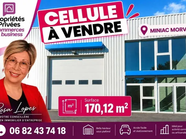 Local d'activité 1 pièce 170 m²