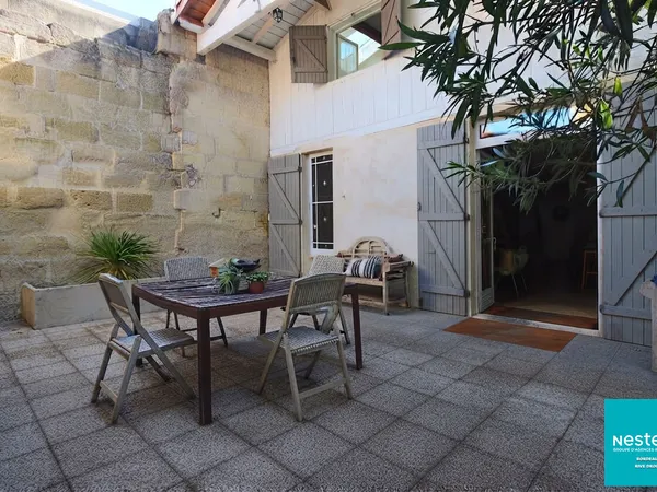 2 Maisons avec Garage, Atelier et Jardin à Bordeaux Bastide