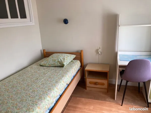 Chambre pour etudiant chez l'habitant