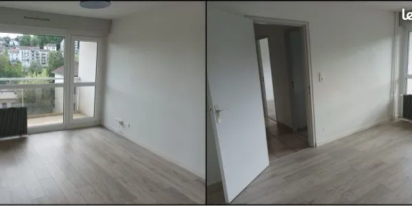 Bel appartement lumineux avec balcon - vue dégagée avec verdure