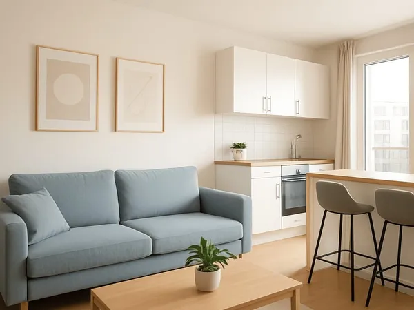 Appartement 2 pièces 45 m²