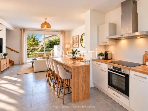 Maison T3 Labastide-Saint-Sernin, jardin, garage