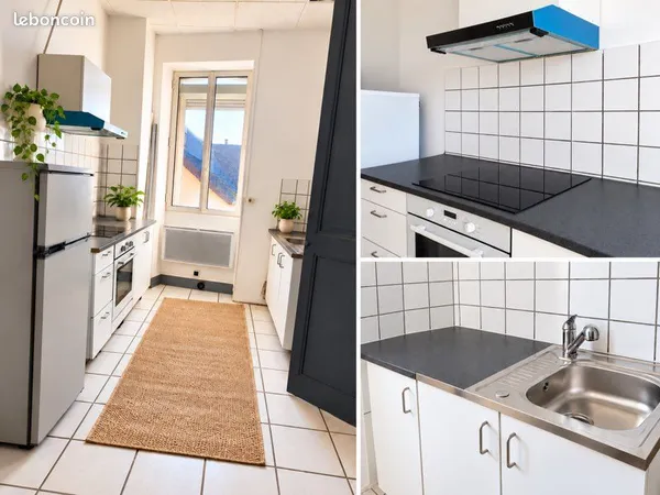 T2 de charme refait à neuf - 50 m2 - Cuisine équipée - 600 CC