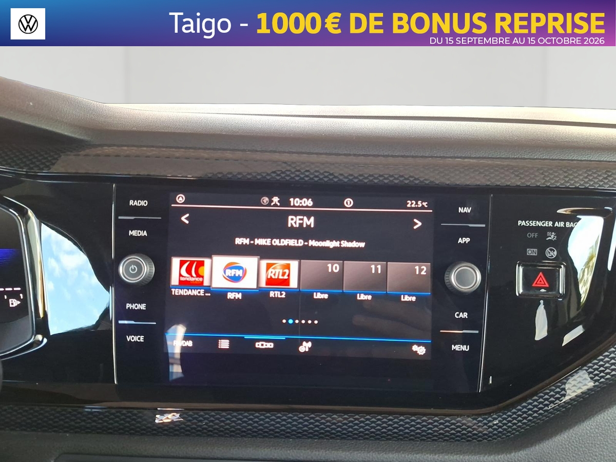 Volkswagen Taigo 1.0 TSI 116 DSG7 — photo 15