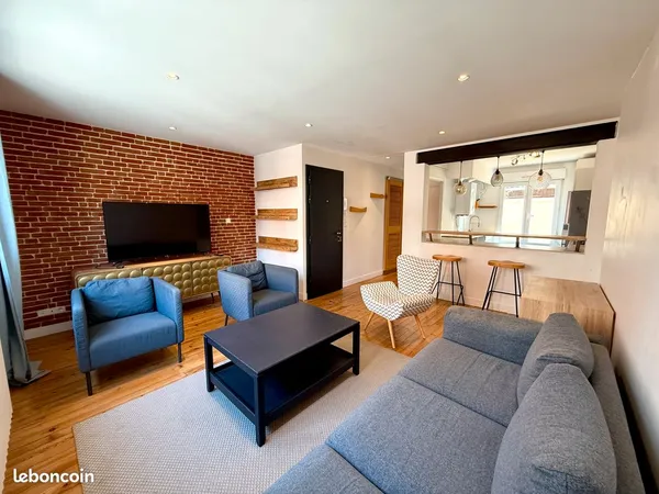 T3 63m² - terrasse 25m² - place Dupuy