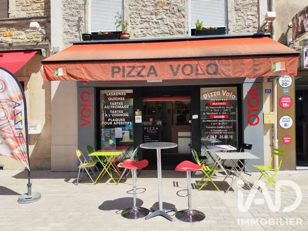 Fonds de commerce 1 pièce 41 m²