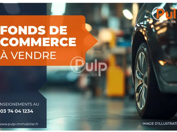 À vendre: Fonds de commerce d'un garage automobile