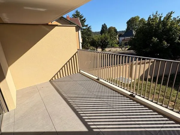 T3 66m² avec grand balcon dans residence standing