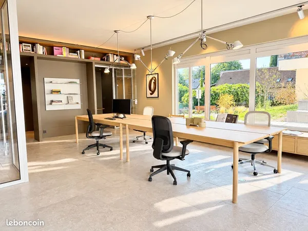 Bureau équipé à louer - 350€ HT/mois - Tresserve