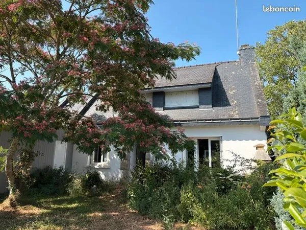 Maison 4 chambres en campagne avec terrain clos