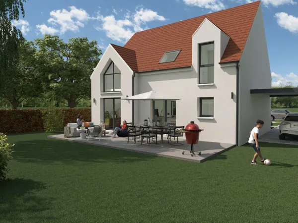 St Denis de l'Hôtel : maison familiale lumineuse de 120 m²